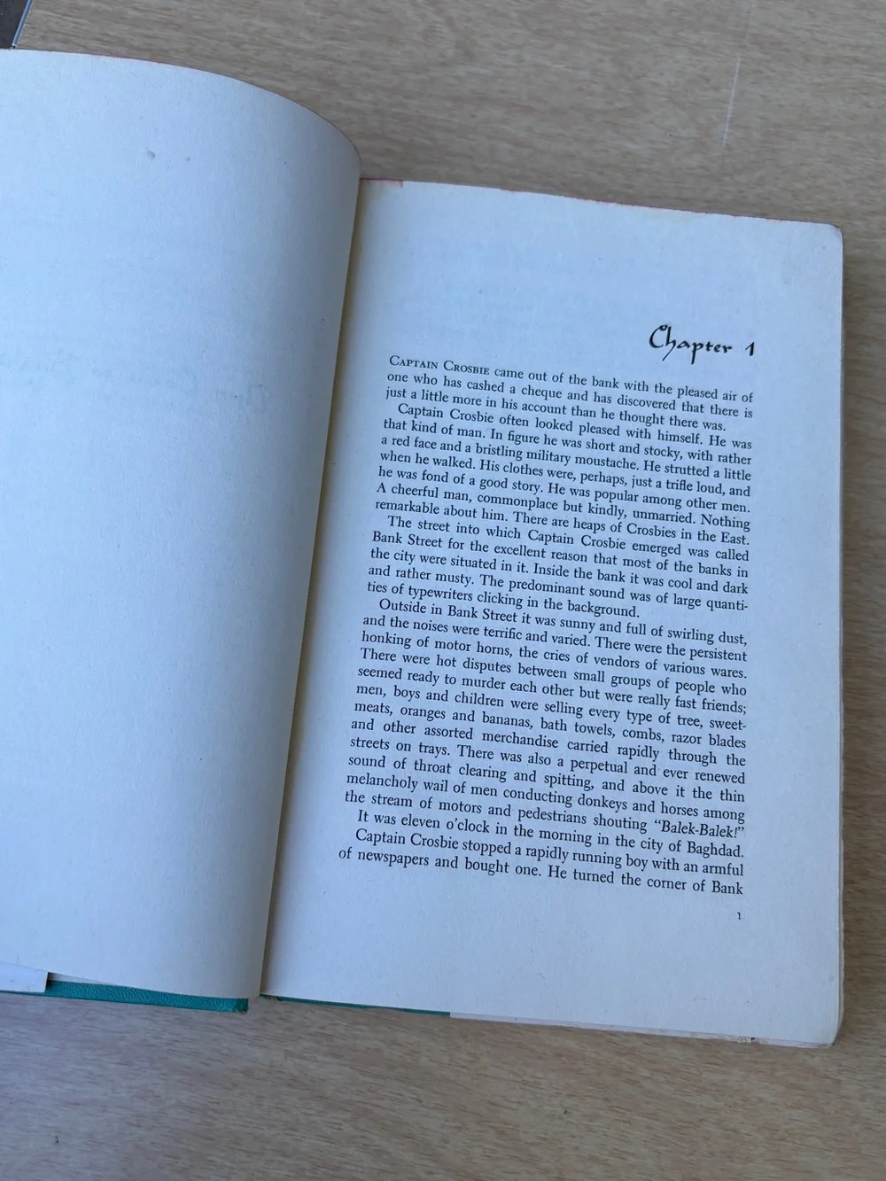 Agatha Christie They Came To Baghdad Vintage 1951 1st Edition Book